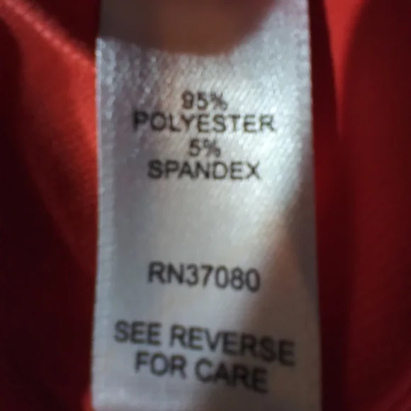 Est1946 Elegant Red Sleeveless Dress Size Large Sexy Date Night Party - Picture 5 of 8